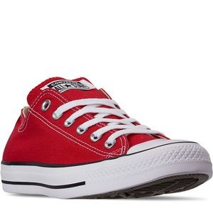 Red Converse Chuck Taylor’s